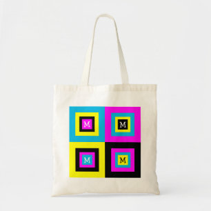 Bolso De Tela Monograma CMYK