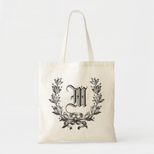 Bolso De Tela monograma conocido de las iniciales