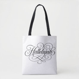 Bolso De Tela Monograma de Aleluya