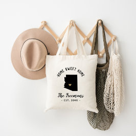 Bolso De Tela Monograma de familia casera dulce Arizona