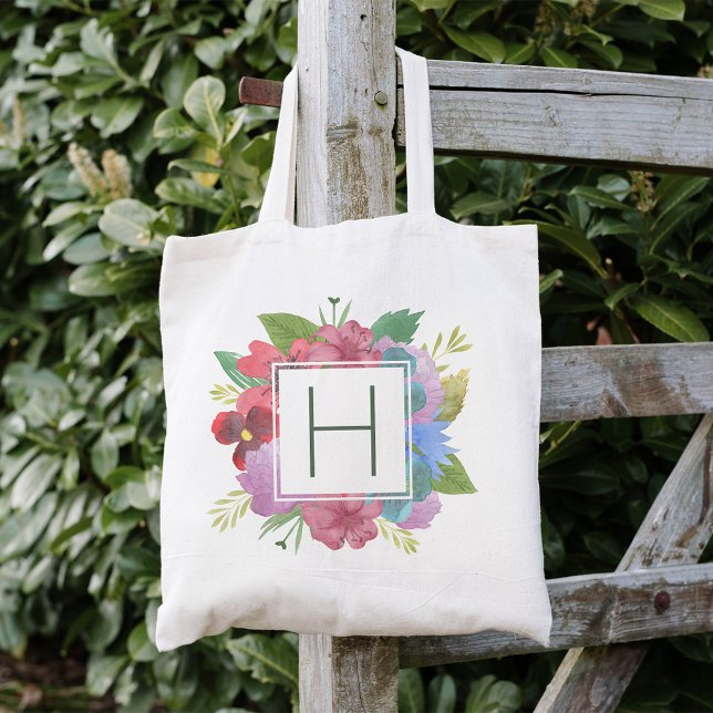 Bolso De Tela Monograma de flores silvestres (Subido por el creador)