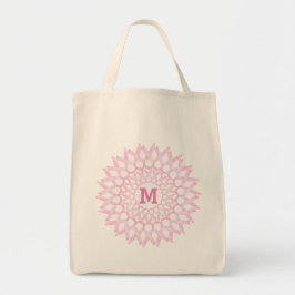 Bolso De Tela Monograma de la cinta del cáncer de pecho