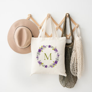 Bolso De Tela Monograma de la floral caprichosa