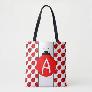 Bolso De Tela Monograma de la mariquita