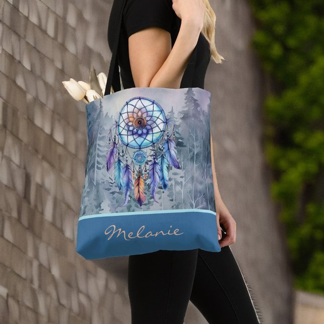 Bolso De Tela Monograma de las Montañas Acuáticas Pastel Dreamca (Subido por el creador)