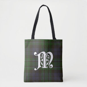 Bolso De Tela Monograma de MacCallum Clan Tartan
