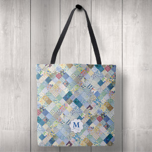 Bolso De Tela Monograma de pintura