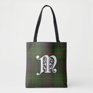 Bolso De Tela Monograma del tartán del clan de MacDonell
