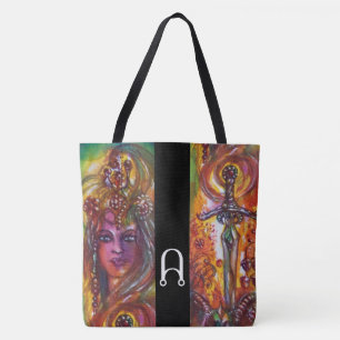 Bolso De Tela Monograma DURENDAL, ESPADA ÉPICA Y Fantasía ANGEL