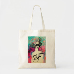 Bolso De Tela MONOGRAMA ENCANTADOR / Belleza misteriosa con másc