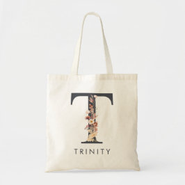 Bolso De Tela Monograma Floral Bohemio T