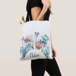 Bolso De Tela Monograma Floral Chloe