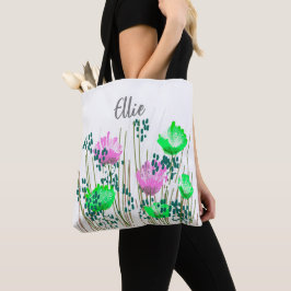 Bolso De Tela Monograma Floral Ellie