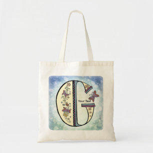 Bolso De Tela Monograma floral G