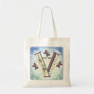 Bolso De Tela Monograma floral V