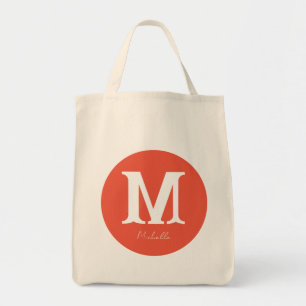 Bolso De Tela Monograma mínimo de atardecer