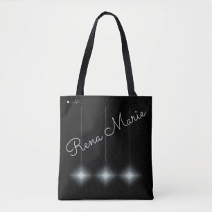 Bolso De Tela Monograma moderno Diamantes contemporáneos T