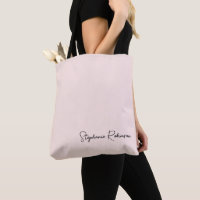 Monograma Personalizado con Letra Script Rosa Clar