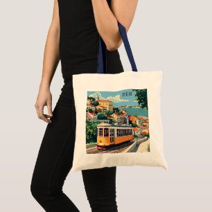 Bolso De Tela Monograma personalizado Lisboa Portugal