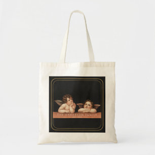 Bolso De Tela Monograma personalizado Raphael Querubín Arte Anti