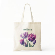 Monograma púrpura elegante personalizado