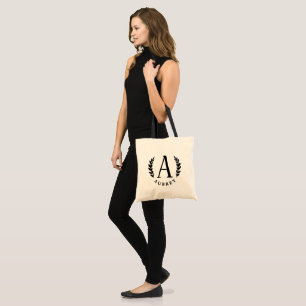 Bolso De Tela Monograma Unisex