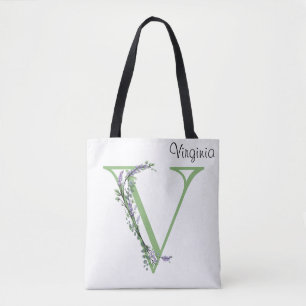 Bolso De Tela Monograma V Lavender Eucalyptus