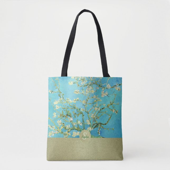 Bolso De Tela Monograma Van Gogh Almond Blossom (Anverso)