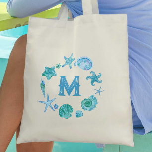 Bolso De Tela Monogramación de las marismas costeras y de las St