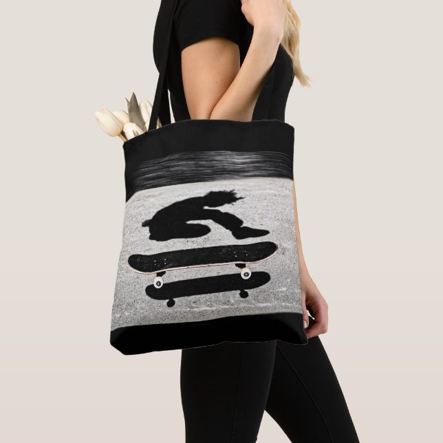 Bolso De Tela monopatín emparedado (Detalle)