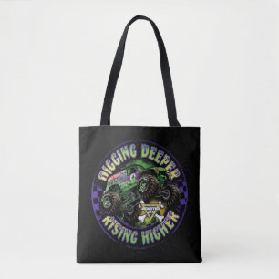 Bolso De Tela Monster Jam Grave Digger