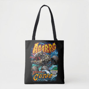 Bolso De Tela Monster Jam Maldición del Pirata