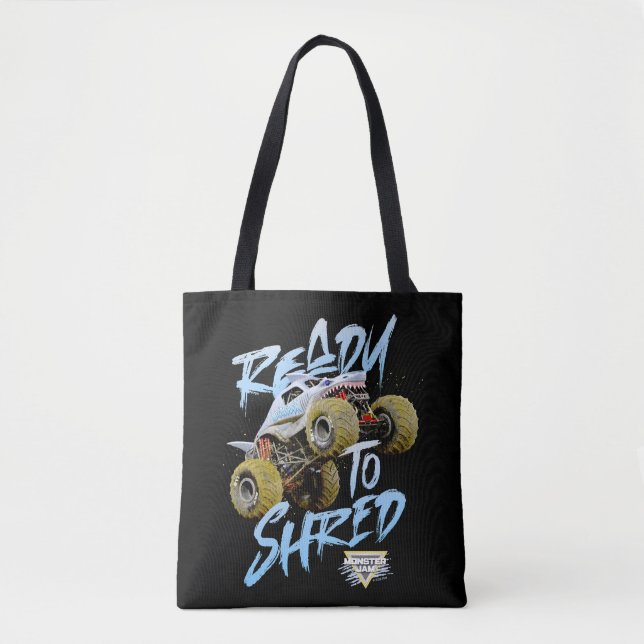Bolso De Tela Monster Jam Megalodon (Anverso)