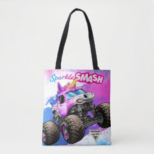 Bolso De Tela Monster Jam Sparkle Smash