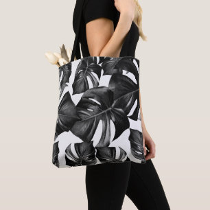 Bolso De Tela Monstera deja patrón nº 9