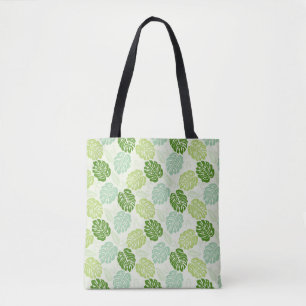 Bolso De Tela Monstera Leaves