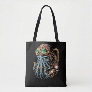 Bolso De Tela monstruo Cthulhu steampunk