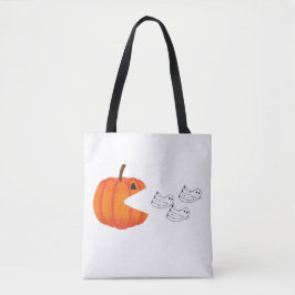 Bolso De Tela Monstruo de calabaza contra fantasmas - ¡Halloween