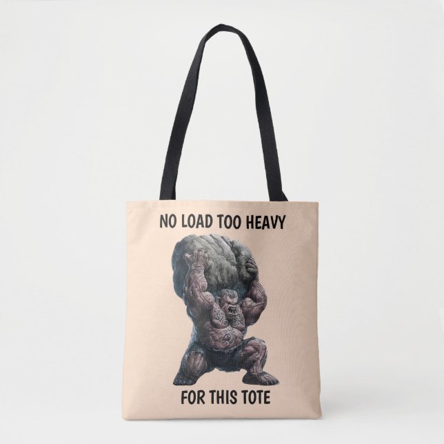Bolso De Tela Monstruo de la Bestia (Anverso)