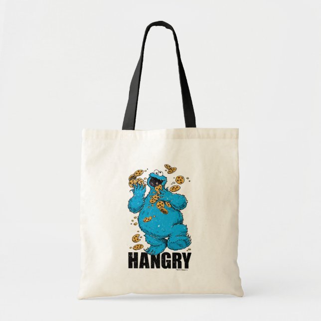Bolso De Tela Monstruo de la cocina retro | Hangry (Frente)