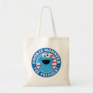 Bolso De Tela Monstruo de la cookie para presidente