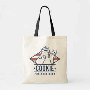 Bolso De Tela Monstruo de las Galletas Antiguo para Presidente