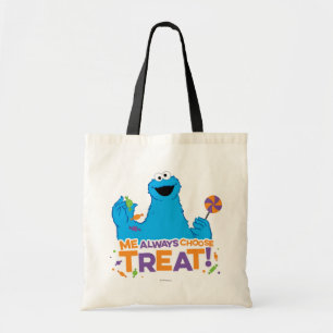 Bolso De Tela Monstruo de las Galletas - Yo siempre elijo golosi