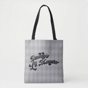 Bolso De Tela Monstruo de Lil del papá del pelotón el   del