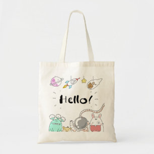 Bolso De Tela Monstruo del cohete astronauta de juguetes planeta