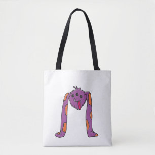 Bolso De Tela Monstruo lindo del perrito