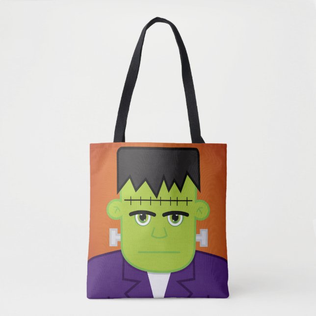 Bolso De Tela Monstruo verde (Anverso)