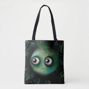 Bolso De Tela Monstruo verde de Kawaii