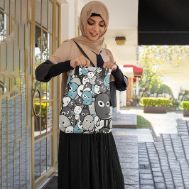 Bolso De Tela Monstruos de corte