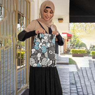 Bolso De Tela Monstruos de corte